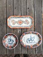 Makkumer aardewerk bordjes - Concours Hippique, Ophalen of Verzenden