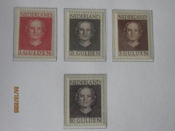 Nico Nederland 534/7 En Face  Postfris zonder plakker 1949 beschikbaar voor biedingen