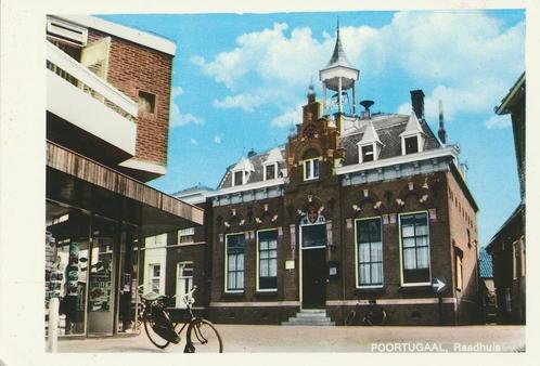 Poortugaal - Raadhuis [KRST005-7204, Verzamelen, Ansichtkaarten | Nederland, Ongelopen, Zuid-Holland, 1960 tot 1980, Verzenden