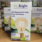 Restpartij E27 led lampen 2200K flame 7 Watt (7W), Led-lamp, Minder dan 30 watt, Soft of Flame, Nieuw