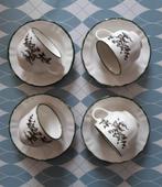 Espressokopjes, vier, als nieuw, Ophalen of Verzenden, Zo goed als nieuw