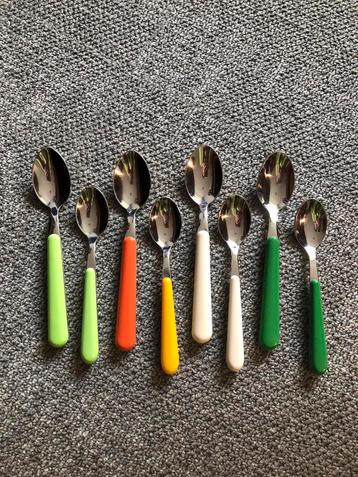 8 koffielepels/theelepels EME inox beschikbaar voor biedingen