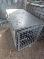 Stalen hondenkennel, Dieren en Toebehoren, Hondenhokken, Hondenkennel, 65 tot 100 cm, Ophalen of Verzenden, 110 cm of meer