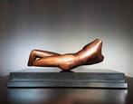 Brons beeld naakte vrouwelijke torso in modellerende pose, Antiek en Kunst, Antiek | Koper en Brons, Ophalen of Verzenden, Brons