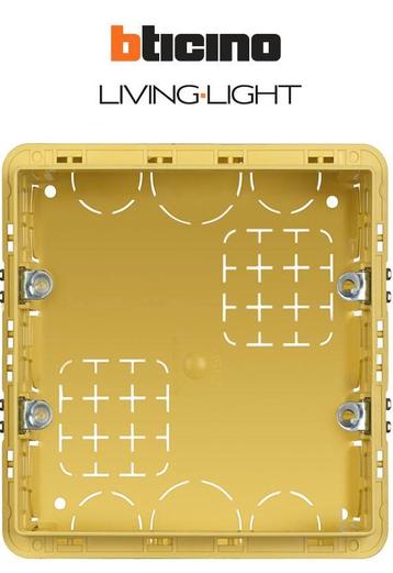 Bticino 506E inbouwdoos 2x3 modules 106x117x52 mm - NIEUW beschikbaar voor biedingen