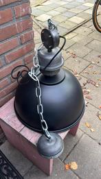 Industriële hanglamp Steinhauer Ø42cm, goedwerkend, Huis en Inrichting, Lampen | Hanglampen, Ophalen, Gebruikt, Metaal, Minder dan 50 cm