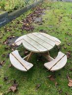 Ronde picknick tafel voor kinderen, Rond, Zo goed als nieuw, Hout, Ophalen