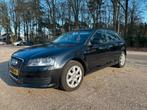 Audi A3 1.4 Tfsi 92KW Sportback 2009 Zwart NW Ketting, Voorwielaandrijving, 125 pk, 680 kg, 4 cilinders
