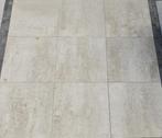 ACTIE!! Terrastegel+ 60x60x4 cm Zand beige, Tuin en Terras, Tegels en Klinkers, Ophalen, Nieuw, 10 m² of meer, Beton