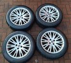 Originele fiat bravo 16" velgen met winterbanden 4x98, Ophalen, Gebruikt, 16 inch, Banden en Velgen