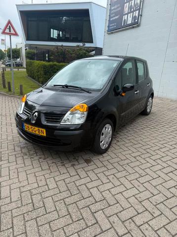 Renault Modus 1.6 16V Expression Luxe E4 2005 Zwart beschikbaar voor biedingen