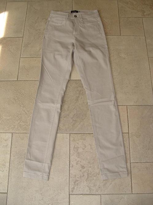 Mart Visser design beige stretch broek maat 34 XS, Kleding | Dames, Broeken en Pantalons, Zo goed als nieuw, Maat 34 (XS) of kleiner