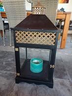 LANTAARN / WINDLICHT, Tuin en Terras, Buitenverlichting, Ophalen, Nieuw, Hout, Overige typen