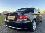 BMW Cabrio 120i High Executive Automaat / APK / Leder / Navi, Auto's, BMW, Achterwielaandrijving, 4 cilinders, Cabriolet, Zwart