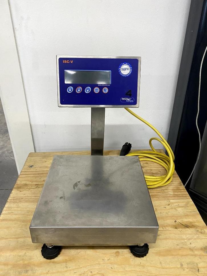 Weegschaal RVS tot 3 KG, Witgoed en Apparatuur, Weegschalen, Gebruikt, Digitaal, Winkelweegschaal, Minder dan 10 kg, Ophalen of Verzenden