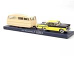 Simca Chambord geel 1958 & caravan Henon 1/43 NOREV CL5711, Hobby en Vrije tijd, Modelauto's | 1:43, Verzenden, Nieuw, Auto, Norev