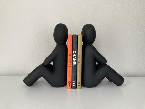 J-Line Set 2 Boekensteun P'tit Maurice Zwart Nieuw!, Huis en Inrichting, Woonaccessoires | Wandplanken en Boekenplanken, Nieuw