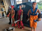 4 Stoere Action Man Figuren met Uitrusting, Ophalen of Verzenden, Gebruikt