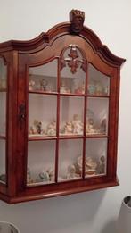 Te koop mooi wortelnoten porseleinkastje zonder inhoud, Ophalen of Verzenden, 25 tot 50 cm, 50 tot 100 cm