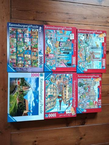 Ravensburger Puzzels - 6 stuks beschikbaar voor biedingen