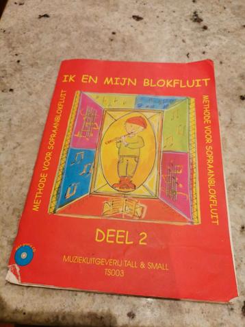 Muziekboek leer blokfluit spelen beschikbaar voor biedingen