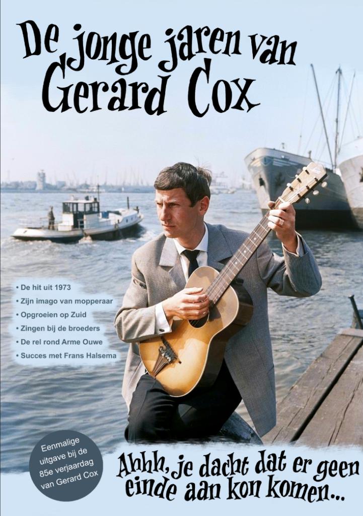Boekje 'De jonge jaren van Gerard Cox', Artiest, Nieuw, Ophalen of Verzenden, Roland Vonk