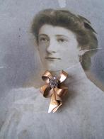 vergulde antieke broche nr QQ 303, Verzenden, Overige materialen, Broche, Verguld