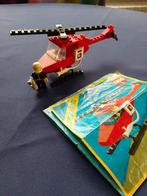 Lego brandweer blus helicopter set 6657, Ophalen, Zo goed als nieuw, Complete set, Lego