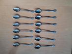 12 oude zilveren advocaat lepeltjes., Antiek en Kunst, Ophalen of Verzenden