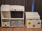2 gave ruimte speel/boekenkasten, Kinderen en Baby's, Kinderkamer | Commodes en Kasten, Ophalen, Zo goed als nieuw, Minder dan 50 cm