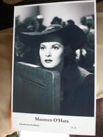 kaart Maureen O'Hara, Ophalen of Verzenden, 1980 tot heden, Ongelopen, Sterren en Beroemdheden