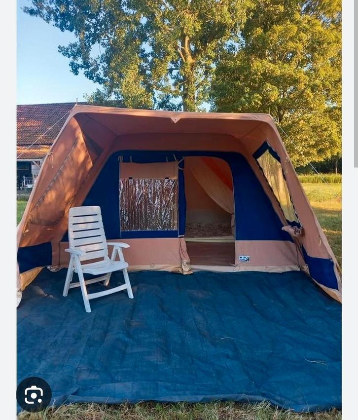 Katoenen tent stormvogel vrijbuiter, Caravans en Kamperen, Tenten, Zo goed als nieuw, Ophalen of Verzenden