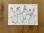 Begrafenis print Herman brood, Antiek en Kunst, Kunst | Litho's en Zeefdrukken, Verzenden