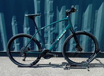 Te koop: Trek Dual Sport 2 – Maat XL – Groen – Topconditie! beschikbaar voor biedingen