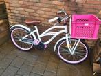 Stoere 22inch meisjesfiets terugtraprem etc 7-9jaar, Ophalen, Gebruikt, 20 inch of meer, Overige merken