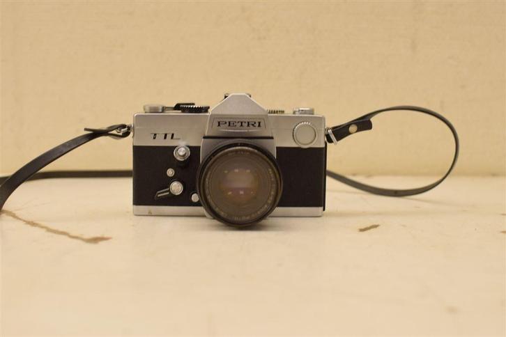 Petri Fototoestel 46478, Audio, Tv en Foto, Fotocamera's Analoog, Gebruikt, Spiegelreflex, Canon, Ophalen of Verzenden