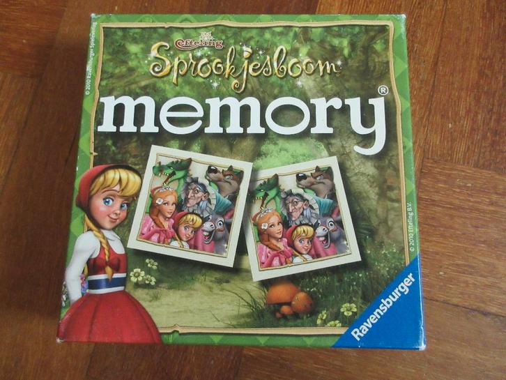 Efteling Sprookjesboom Memory, Kinderen en Baby's, Speelgoed | Educatief en Creatief, Gebruikt, Puzzelen, Ontdekken, Ophalen of Verzenden
