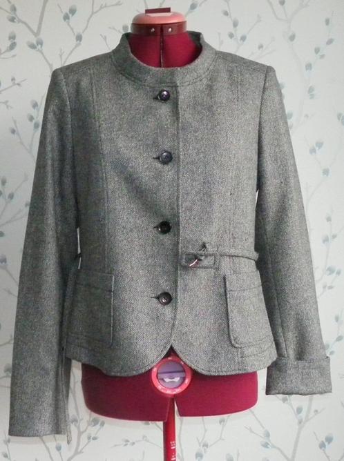 FRANCO CALLEGARI Collezione deels Wollen Blazer maat 36=38, Kleding | Dames, Jasjes, Kostuums en Pakken, Zo goed als nieuw, Jasje