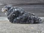 Ruwe zwarte chalcedoon 257, Ophalen of Verzenden, Mineraal