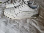 Witte Puma Sneakers - Maat 38, Puma, Wit, Ophalen of Verzenden, Sneakers of Gympen