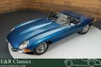 Jaguar E-Type S1 3.8 Cabriolet | Extensively Restored | 1962, Auto's, Achterwielaandrijving, Zwart, Cabriolet, Blauw