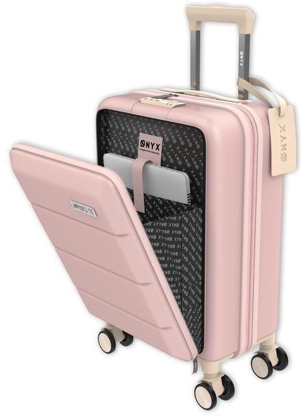 Onyx Koffer Handbagage - Dubbel TSA Slot - 35L - Roze, Sieraden, Tassen en Uiterlijk, Koffers