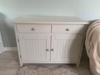 Make-up tafel schoenenkastje beige hout, Ophalen, Zo goed als nieuw