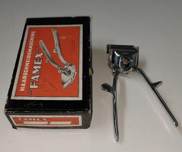 Vintage Famex hand-tondeuse, jaren '50 beschikbaar voor biedingen