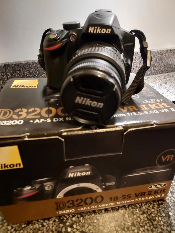 Nikon Spiegelreflexcamera - D3200 Kit, Audio, Tv en Foto, Fotocamera's Digitaal, Gebruikt, Spiegelreflex, Nikon, Minder dan 4 keer
