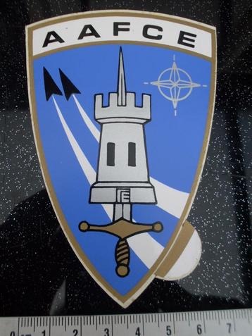sticker aafce allied air forces central europe army leger  beschikbaar voor biedingen