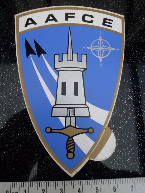 sticker aafce allied air forces central europe army leger, Verzamelen, Stickers, Zo goed als nieuw, Bedrijf of Vereniging, Verzenden