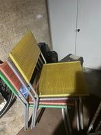 6 tuinstoelen Pierantonio Bonacina, Tuin en Terras, Tuinstoelen, Ophalen, Gebruikt, Kunststof, Stapelbaar