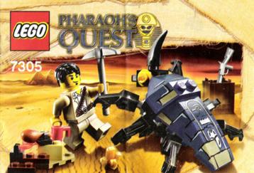 Lego | Pharaoh's Quest | Scarab-aanval | 7305 beschikbaar voor biedingen