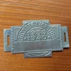 Vintage Fietsplaatje , rijwielbelasting 1939-1940, Ophalen of Verzenden, Zo goed als nieuw, X, X
